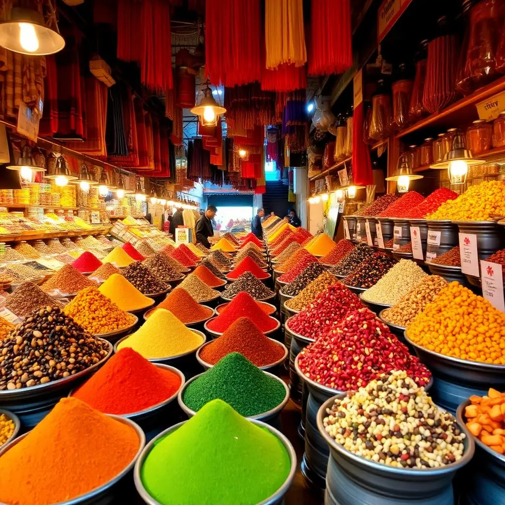 Indian spice market